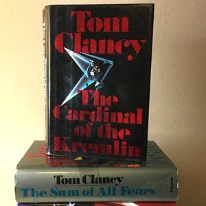 TOM CLANCY Hardcover Book THE CARDINAL OF THE KREMLIN